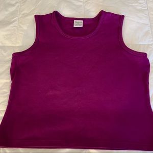 Westbound Petites Purple Tank Top